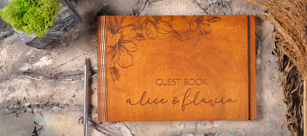 wedding guest book. rustic guest book. wood guest book. wooden guest book. wedding guestbook
