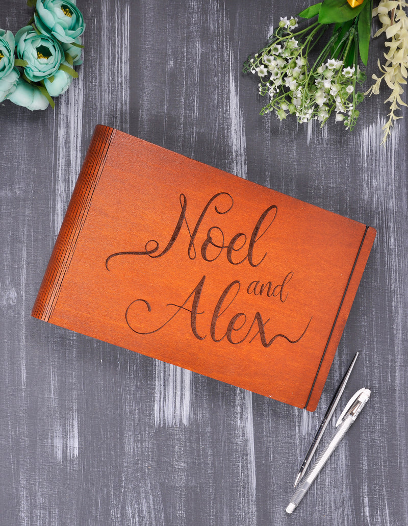 Wedding guest book, photo guest book