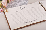 Wedding guest book, polaroid guest book