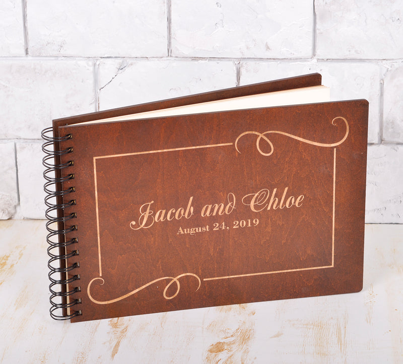 Wedding guest book