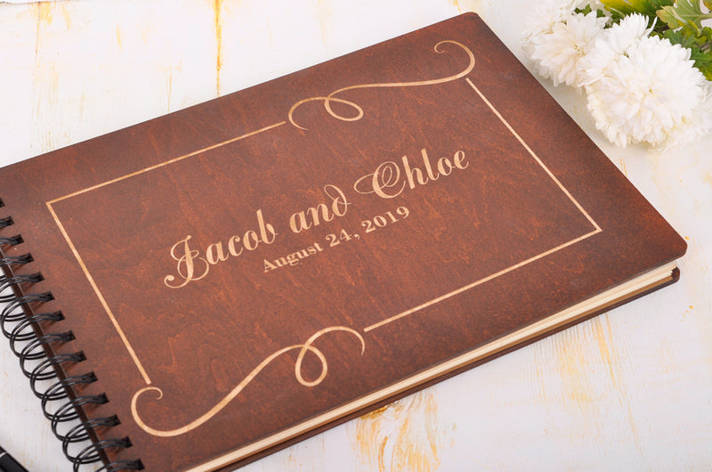 Wedding guest book