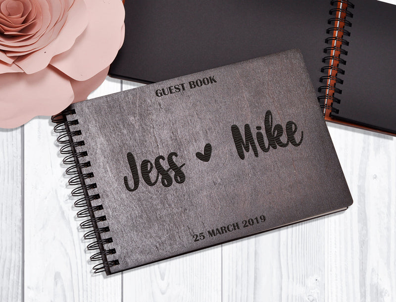 Wedding guest book