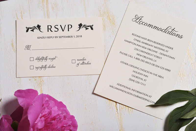 rsvp card