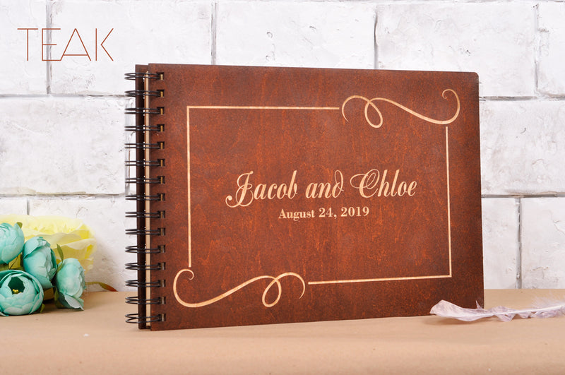 Wedding guest book