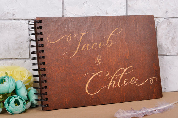 Wedding guest book