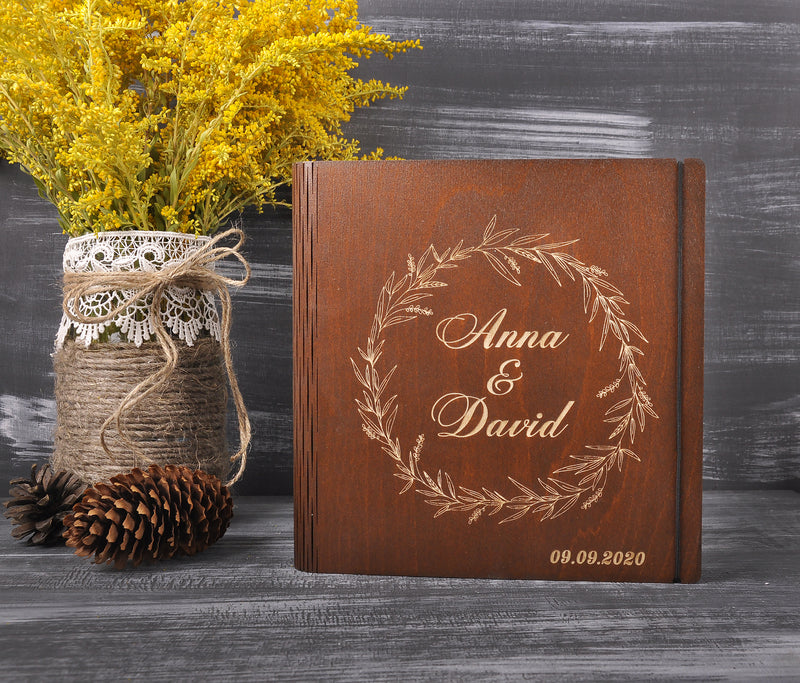  polaroid guest book, polaroid photo book, rustic wedding guest book, photo wedding guest book, personalised wedding guest book, engraved guestbook, wooden guest book, wood guest book, wood guestbook, wedding guestbook, wedding photo album, photo guest book