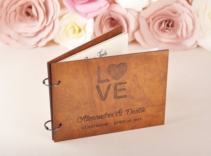 wedding guest book, wedding guestbook