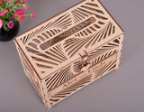 Wedding card box for beach wedding